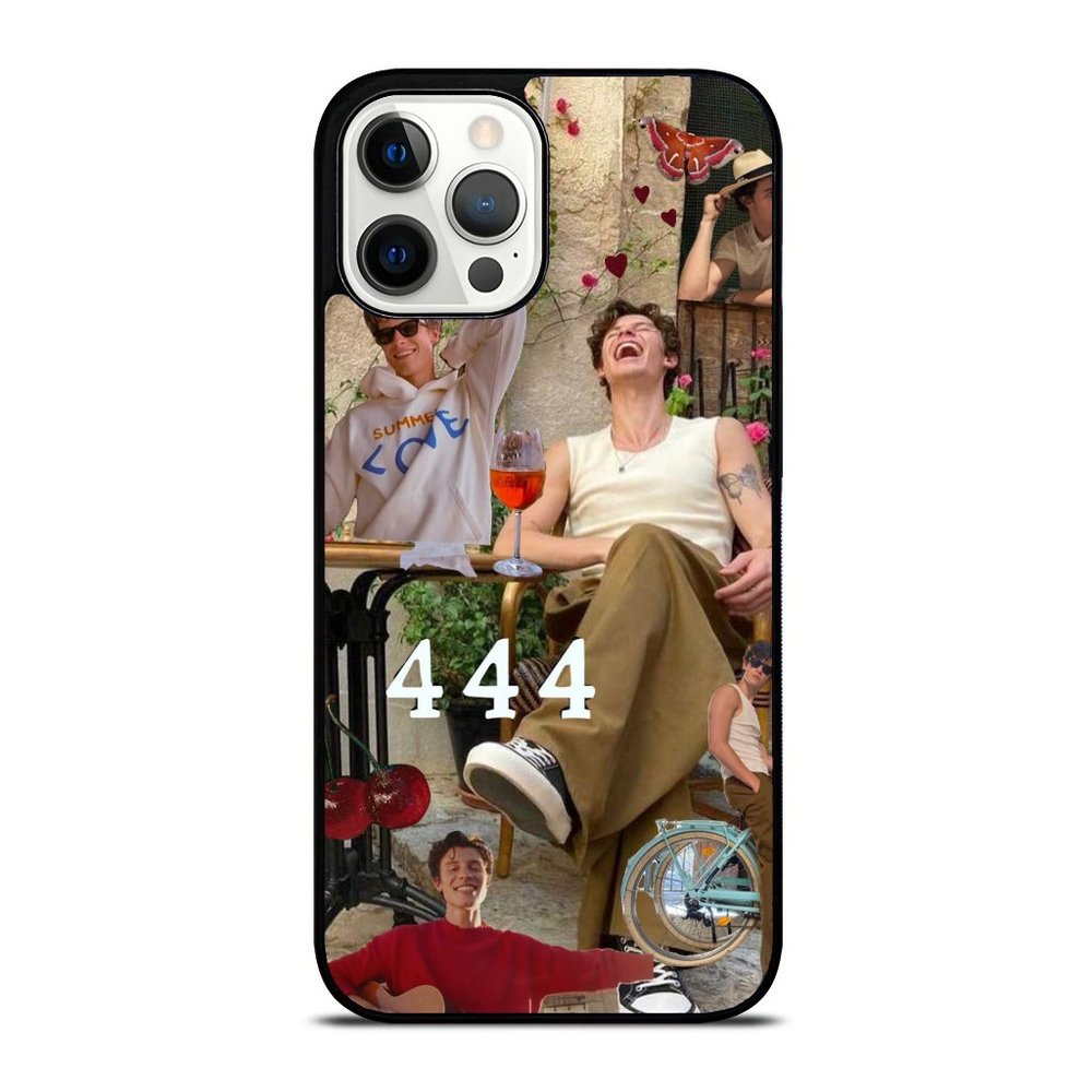 Shawn Mendes Happy Photos Collage iPhone Case
